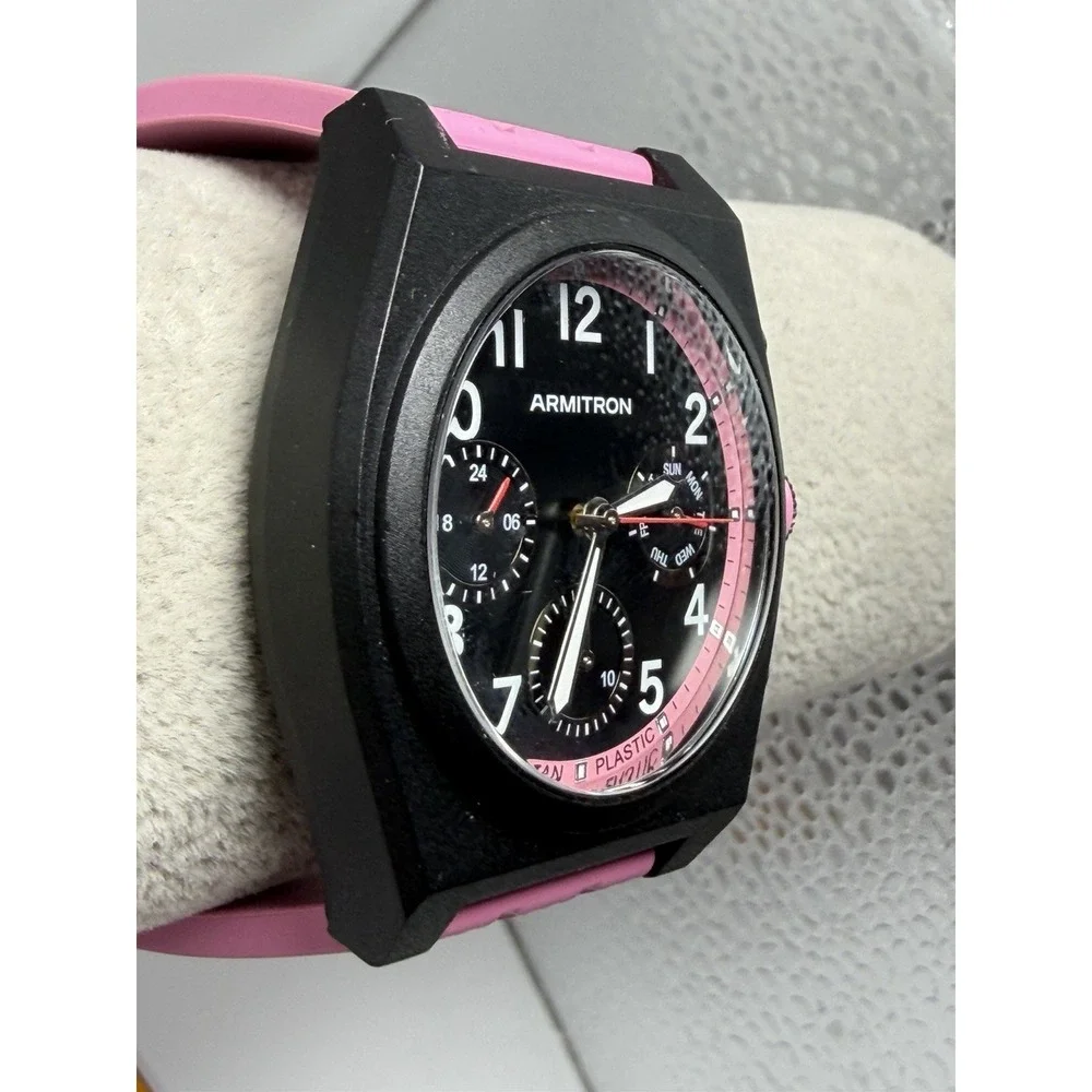 Armitron Ocean Plastic 20/5535 Chronograph Mens Watch‎ 40MM 8.5